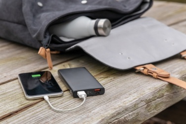 Logotrade promotional merchandise image of: Aluminium 18W 10.000 mAh PD Powerbank