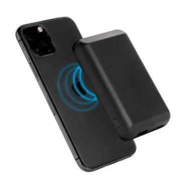 Logotrade promotional items photo of: Magnetic 5.000 mAh 5W wireless powerbank