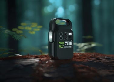 Logo trade advertising products picture of: Power Vault RCS rplastic 21000 mAh portable power station