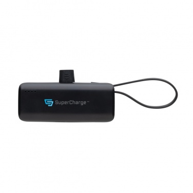 Logo trade corporate gift photo of: Powerlink RCS rplastic 3000 mah powerbank USB C connector