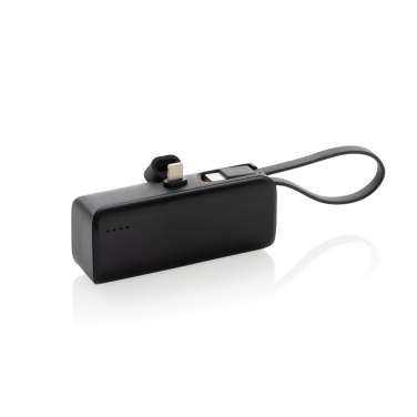Logo trade promotional items picture of: Powerlink RCS rplastic 3000 mAh powerbank iOS connector
