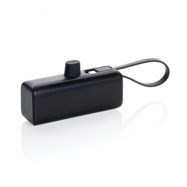 Logo trade corporate gifts picture of: Powerlink RCS rplastic 3000 mAh powerbank iOS connector