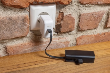 Logotrade corporate gifts photo of: Powerlink RCS rplastic 3000 mAh powerbank iOS connector