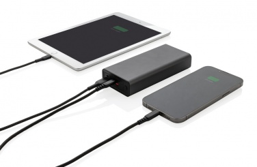 Logotrade promotional item image of: Terra RCS recycled 20W aluminium powerbank 20.000 mAh