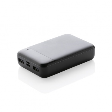 Logo trade corporate gifts picture of: RCS standard recycled plastic 10.000 mAh powerbank