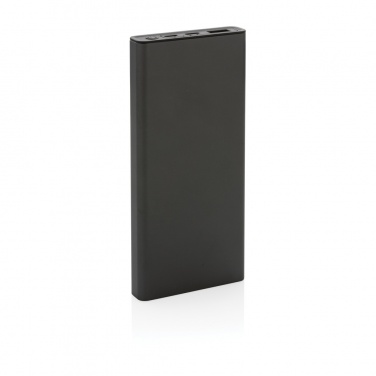 Logo trade promotional gifts picture of: Terra RCS recycled 18W aluminium powerbank 10.000 mAh