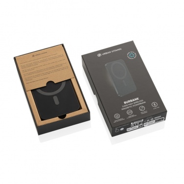 Logo trade corporate gifts image of: Urban Vitamin Burbank RCS plastic/alu  3000 mah powerbank