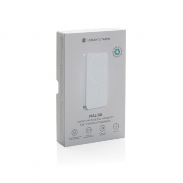 Logo trade advertising products picture of: Urban Vitamin Malibu RCS plastic/alu 5000 mah powerbank