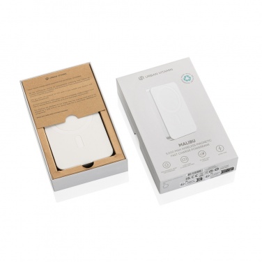 Logo trade promotional merchandise photo of: Urban Vitamin Malibu RCS plastic/alu 5000 mah powerbank
