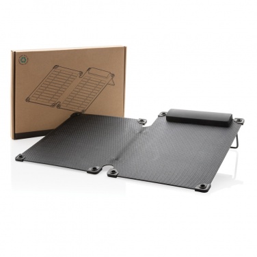Logo trade promotional merchandise picture of: Solarpulse rplastic portable Solar panel 10W