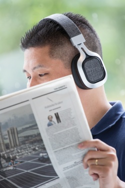 Logo trade promotional items picture of: Vogue Headphone