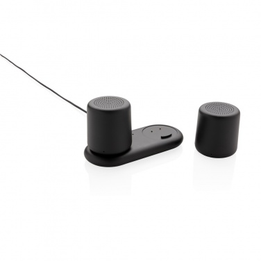 Logotrade promotional product picture of: Double induction charging speaker