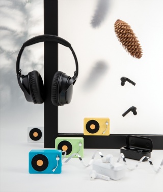 Logo trade corporate gift photo of: Free Flow TWS earbuds in charging case