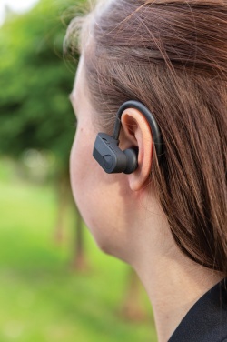 Logotrade advertising products photo of: TWS sport earbuds in charging case