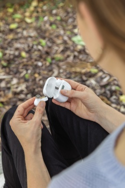 Logo trade promotional gifts picture of: TWS earbuds in UV-C sterilising charging case