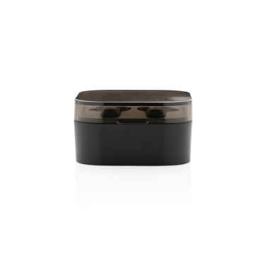 Logotrade business gift image of: TWS earbuds in wireless charging case
