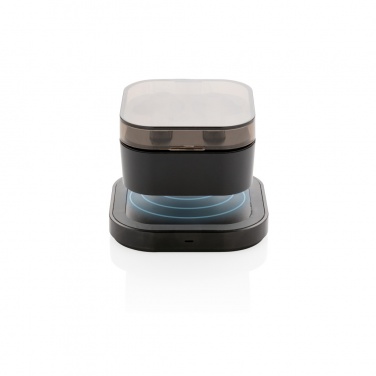 Logotrade promotional product picture of: TWS earbuds in wireless charging case