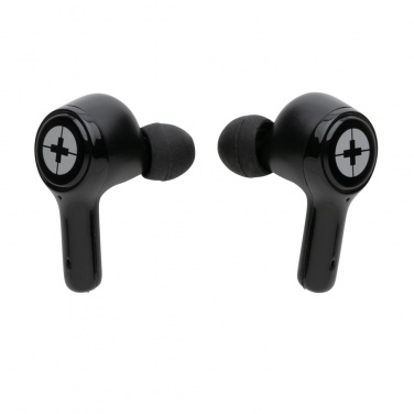 Logo trade promotional giveaways image of: Swiss Peak ANC TWS earbuds