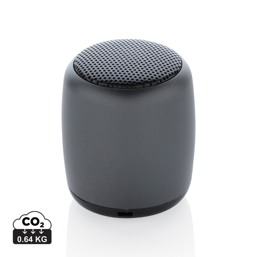 Logotrade promotional item picture of: Mini aluminium wireless speaker