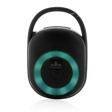 Logotrade promotional merchandise picture of: RCS recycled plastic Lightboom 5W Clip speaker