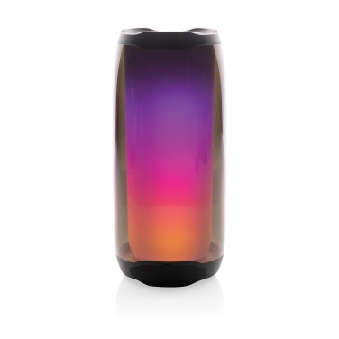 Logo trade advertising products picture of: RCS recycled plastic Lightboom 10W speaker