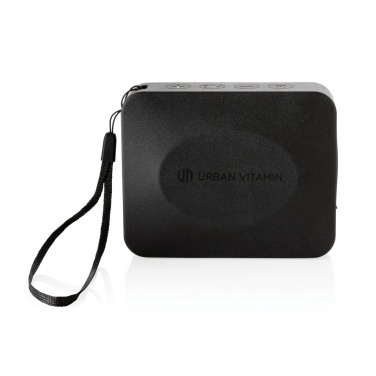Logotrade advertising products photo of: Urban Vitamin Vallejo RCS rplastic 3W speaker IPX 7