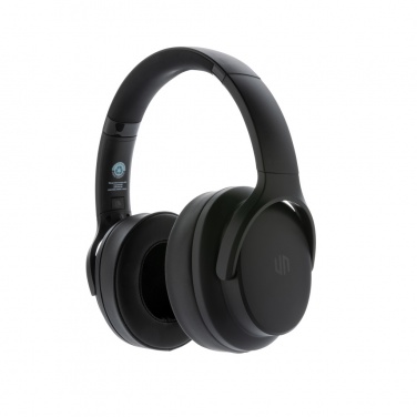 Logo trade promotional merchandise image of: Urban Vitamin Palo Alto RCS rplastic headphone