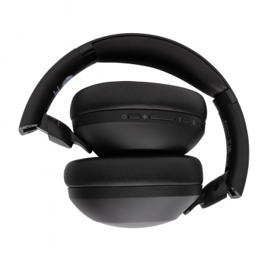 Logotrade promotional giveaway image of: Urban Vitamin Cupertino RCS rplastic ANC headphone