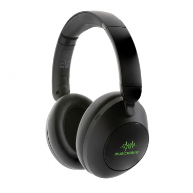 Logotrade promotional gift image of: Urban Vitamin Cupertino RCS rplastic ANC headphone