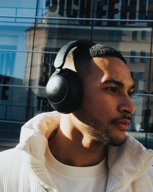 Logo trade corporate gifts picture of: Urban Vitamin Cupertino RCS rplastic ANC headphone