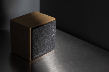 Logotrade corporate gift picture of: Wynn 5W bamboo wireless speaker