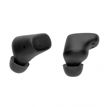 Logo trade promotional product photo of: Urban Vitamin Gilroy hybrid ANC and ENC earbuds