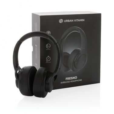 Logo trade promotional giveaways image of: Urban Vitamin Fresno wireless headphone