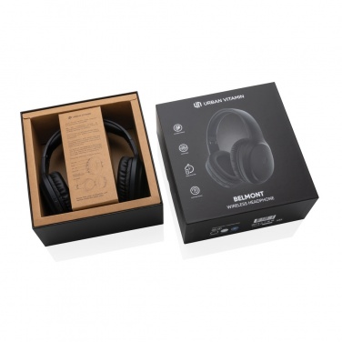Logo trade business gift photo of: Urban Vitamin Belmont wireless headphone