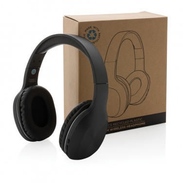 Logotrade business gifts photo of: RCS recycled plastic JAM wireless headphone