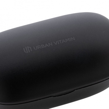 Logo trade promotional giveaways picture of: Urban Vitamin Palm Springs RCS rplastic ENC earbuds
