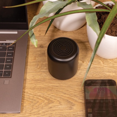 Logotrade corporate gifts photo of: RCS certified recycled plastic 5W Wireless speaker