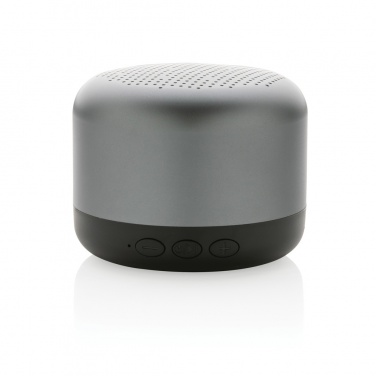 Logo trade business gifts image of: Terra RCS recycled aluminium 5W wireless speaker