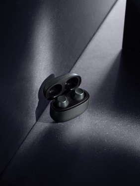 Logotrade promotional gift image of: Terra RCS recycled aluminium wireless earbuds