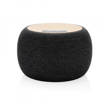 Logotrade promotional giveaway picture of: RCS Rplastic/PET and bamboo 5W speaker