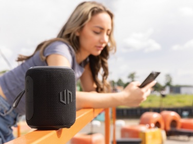 Logo trade promotional giveaways image of: Urban Vitamin Palmdale RCS rplastic 16W speaker IPX7