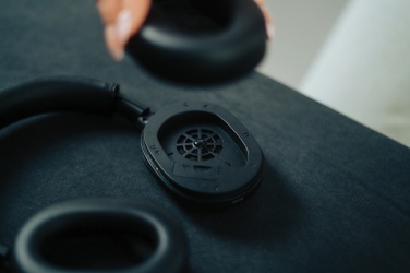 Logotrade advertising product picture of: Irvine RCS recycled and repairable ANC wireless headphone