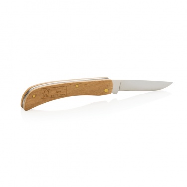 Logo trade promotional giveaways image of: Wooden knife