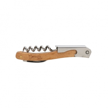 Logo trade promotional gift photo of: Wooden Corkscrew