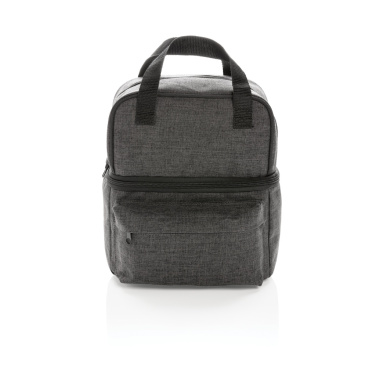 Logo trade promotional items image of: Cooler bag with 2 insulated compartments