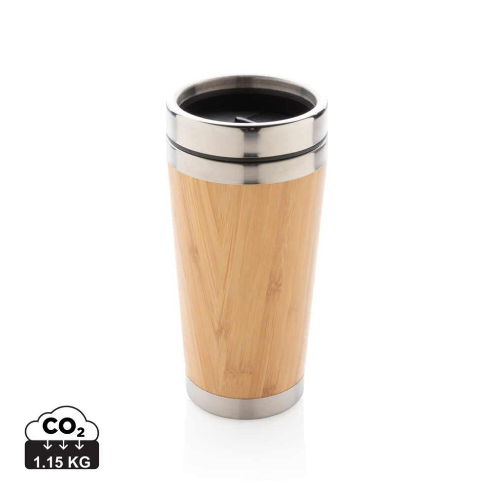 Logo trade promotional products picture of: Bamboo tumbler