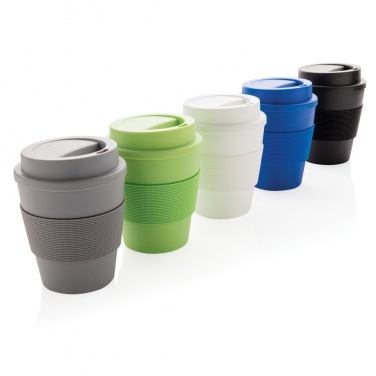 Logo trade advertising products image of: Reusable Coffee cup with screw lid 350ml