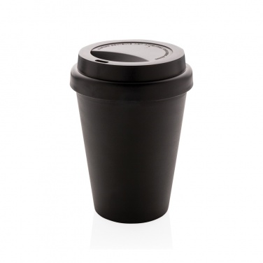 Logo trade corporate gifts image of: Reusable double wall coffee cup 300ml