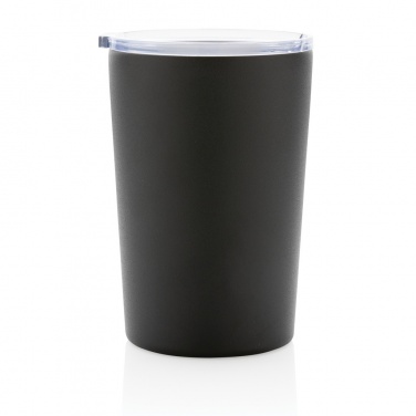 Logo trade promotional items image of: RCS Recycled stainless steel modern vacuum mug with lid