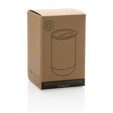 Logo trade advertising products picture of: RCS recycled stainless steel tumbler